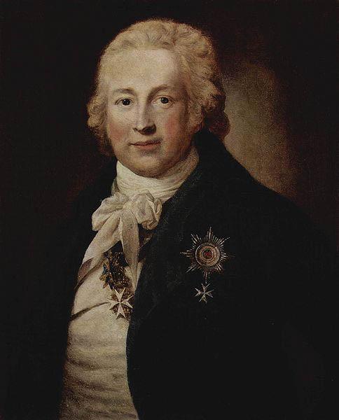 Anton Graff Portrat des Christoph Johann Friedrich Medem